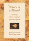 What's in a Phrase? (Pausing Where Scripture Gives You Pause) by Marilyn McEntyre, 9780802871145