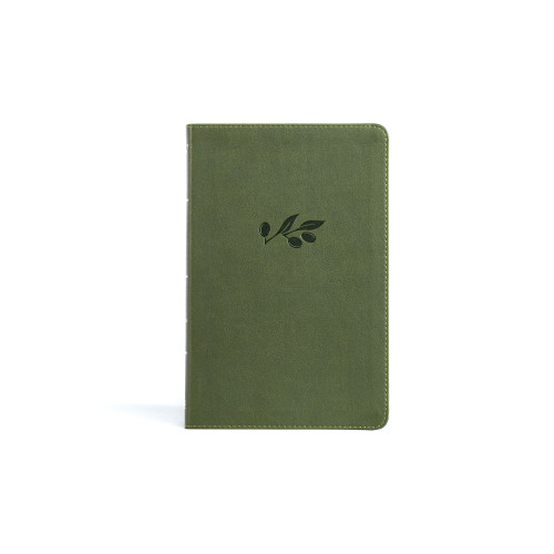 KJV Thinline Bible, Olive LeatherTouch by Holman Bible Publishers, 9781087774671