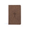 KJV Thinline Reference Bible, Brown LeatherTouch by Holman Bible Publishers, 9781087774763