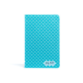KJV Kids Bible, Thinline Edition, Aqua LeatherTouch by Holman Bible Publishers, 9781087774824