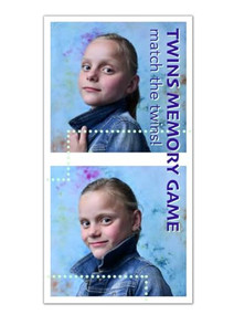 Twins Memory Game (Match the Twins) by Maaike Strengholt, 9789063696559