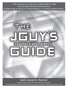 The JGuy's Teacher's and Parent's Guide - 9781580237734 by Rabbi Joseph B. Meszler, 9781580237734