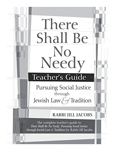 There Shall Be No Needy Teacher's Guide - 9781580234290 by Rabbi Jill Jacobs, 9781580234290