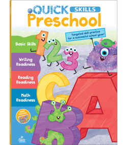 Quick Skills Preschool Workbook by Carson Dellosa Education, 9781483868219