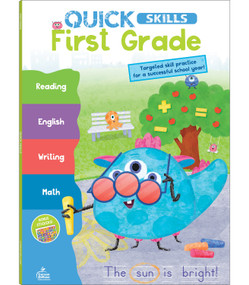 Quick Skills First Grade Workbook by Carson Dellosa Education, 9781483868233