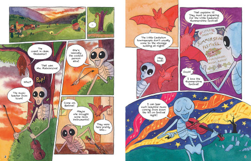 Skeleanor the Decomposer (A Graphic Novel) by Emily Ettlinger, Emily Ettlinger, 9780593519448