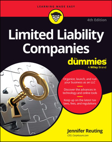 Limited Liability Companies For Dummies - 9781394183333 by Jennifer Reuting, 9781394183333