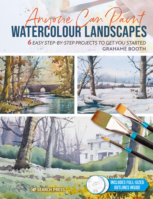 Anyone Can Paint Watercolour Landscapes (6 easy step-by-step projects to get you started) by Grahame Booth, 9781800921504