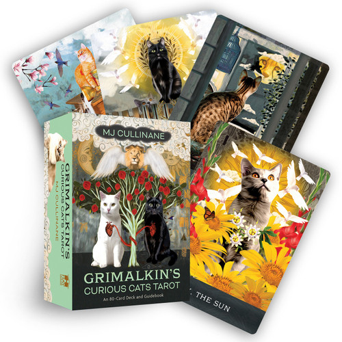 Grimalkin's Curious Cats Tarot (An 80-Card Deck and Guidebook) by MJ Cullinane, 9781401970697