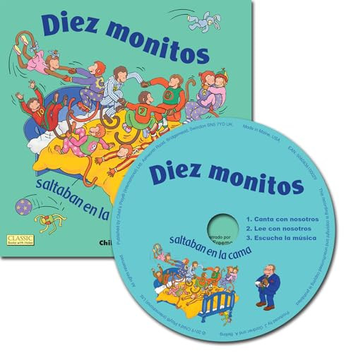 Diez Monitos Saltaban en la cama (Spanish Edition) (Spanish Edition) - 9781786284020 by Tina Freeman, Teresa Mlawer, 9781786284020