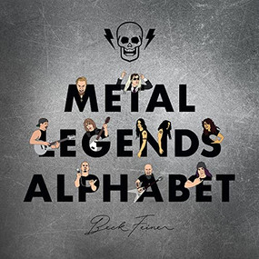 Metal Legends Alphabet by Beck Feiner, Beck Feiner, Alphabet Legends, Alphabet Legends, 9780645487015