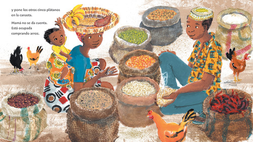 Bebé va al mercado (Spanish Edition) by Atinuke, Angela Brooksbank, 9781536234015