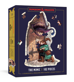 Dungeons & Dragons Mini Shaped Jigsaw Puzzle: The Mimic Edition (102-Piece Collectible Puzzle for All Ages) by Official Dungeons & Dragons Licensed, 9780593580691