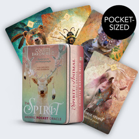 The Spirit Animal Pocket Oracle (A 68-Card Deck - Animal Spirit Cards with Guidebook) by Colette Baron-Reid, 9781401973414
