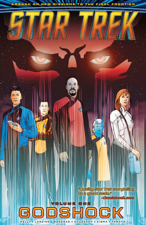 Star Trek, Vol. 1: Godshock by Collin Kelly, Jackson Lanzing, Ramon Rosanas, Oleg Chudakov, Joe Eisma, 9781684059904