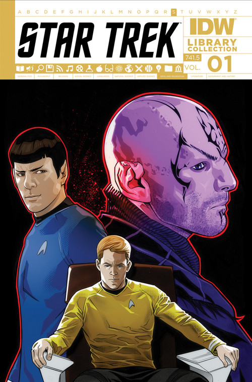 Star Trek Library Collection, Vol. 1 by Mike Johnson, Roberto Orci, Alex Kurtzman, Scott Tipton, David Messina, 9798887240084