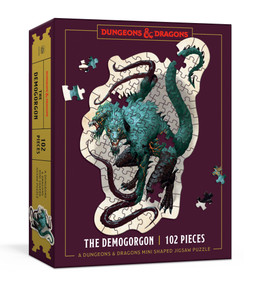Dungeons & Dragons Mini Shaped Jigsaw Puzzle: The Demogorgon Edition (102-Piece Collectible Puzzle for All Ages) by Official Dungeons & Dragons Licensed, 9780593580684