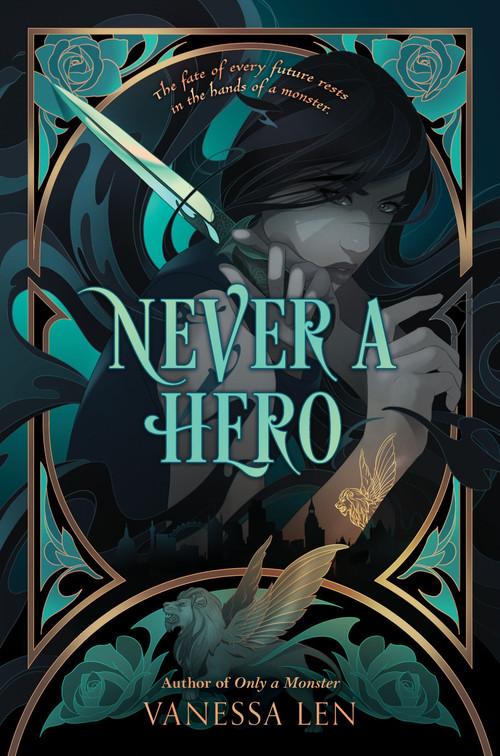Never a Hero by Vanessa Len, 9780063024694
