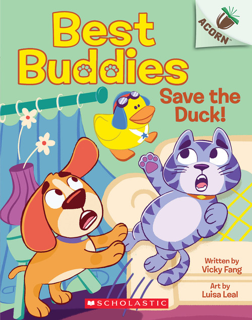 Save the Duck!: An Acorn Book (Best Buddies #2) by Vicky Fang, Luisa Leal, 9781338865608