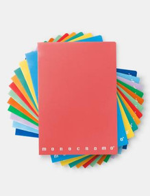 Monocromo Large Original Bold Color Ruled with Margin Notebooks 10-pack by PdiPigna, 8005235526068