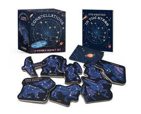 Constellations: A Wooden Magnet Set (With glow-in-the dark poster!) by Christina Rosso-Schneider, Vanessa Lovegrove, 9780762482450