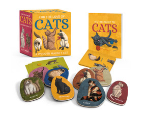 For the Love of Cats: A Wooden Magnet Set by Eliza Berkowitz, 9780762483105