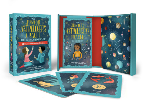 The Junior Astrologer's Oracle Deck and Guidebook (44 Cards for Budding Mystics) by Nikki Van De Car, Uta Krogmann, 9780762483181