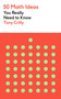 50 Math Ideas You Really Need to Know by Tony Crilly, 9781529428049