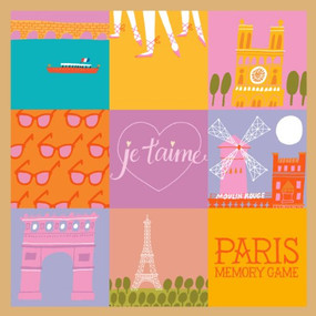 Paris Memory Game by Min Heo, Gloria Fowler, 9781623260460