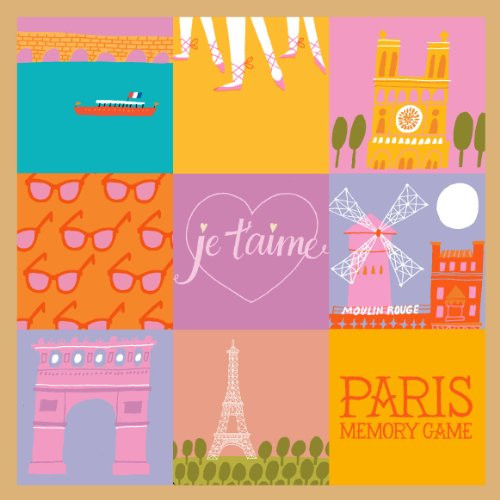 Paris Memory Game by Min Heo, Gloria Fowler, 9781623260460