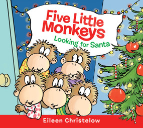 Five Little Monkeys Looking for Santa by Eileen Christelow, Eileen Christelow, 9780063314313