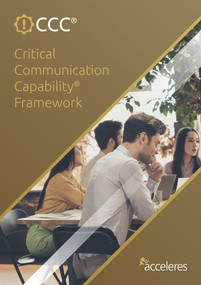 Critical Communication Capability Framework by Jim Desler, David Pultorak, 9780117093782