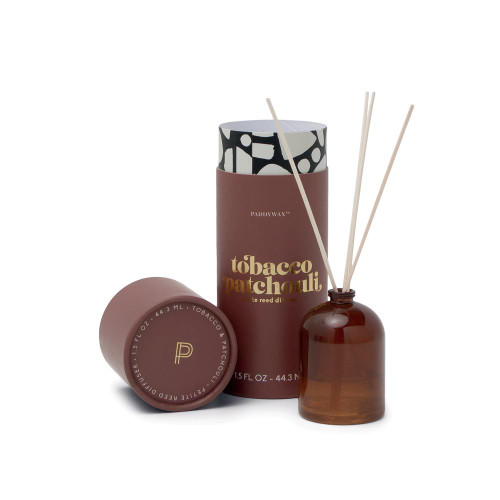 PETITE DIFFUSER 1.5 OZ AMBER MILKY GLASS PETITE DIFFUSER - TOBACCO PATCHOULI, 647658020426