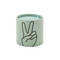 IMPRESSIONS 5.75 OZ MINT CERAMIC "PEACE" - LAVENDER & THYME, IM0504
