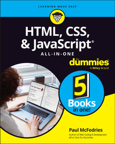 HTML, CSS, & JavaScript All-in-One For Dummies by Paul McFedries, 9781394164684