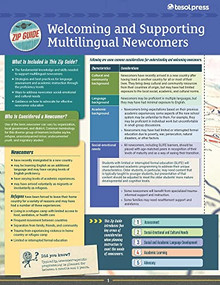 TESOL Zip Guide: Welcoming and Supporting Multilingual Newcomers by Adrienne M. Johnson, Jan Edwards Dormer, Melissa Hauke, Ying Hui-Michael, Amber Warren, 9781953745149