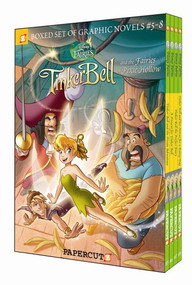 Disney Fairies Graphic Novels Boxed Set: Vol. #5-8 by Paola Mulazzi, Augusto Machetto, Giulia Conti, Emilio Urbano, Elisabetta Melaranci, Andrea Greppi, Gianluca Barone, 9781597073417