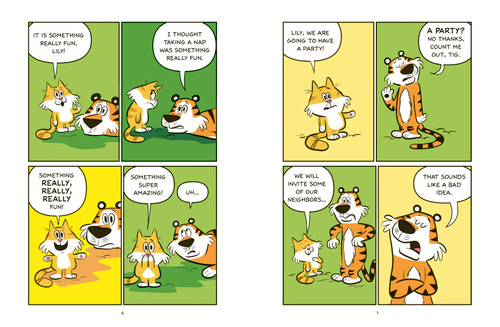 Party Animals (Tig and Lily Book 2) ((A Graphic Novel)) by Dan Thompson, 9780593486313