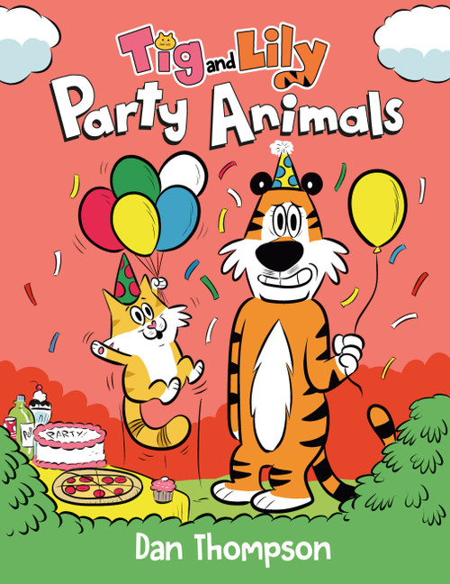 Party Animals (Tig and Lily Book 2) ((A Graphic Novel)) - 9780593486320 by Dan Thompson, 9780593486320