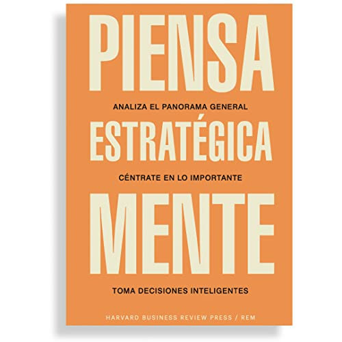 Piensa estratégicamente (Thinking Strategically, Spanish Edition) by Harvard Business Review, Irene Muñoz, 9788417963446