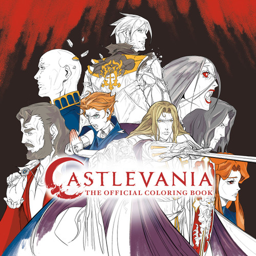 Castlevania: The Official Coloring Book by Netflix, 9780593582213