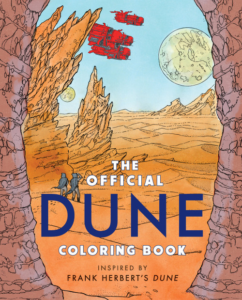 The Official Dune Coloring Book by Frank Herbert, 9780593638231