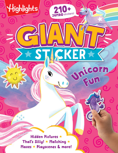 Giant Sticker Unicorn Fun by Highlights, 9781639620814