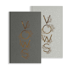 Our Wedding Vows (A Set of Heirloom-Quality Vow Books with Foil Accents and Hand-Drawn Illustrations) by Korie Herold, Paige Tate & Co., 9781958803240