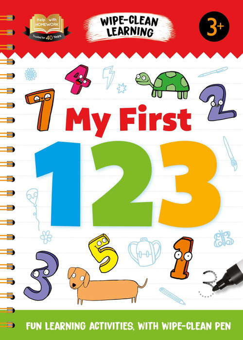Help with Homework My First 123 (Fun Learning Activities with Wipe-Clean Pen) by IglooBooks, 9781838527853
