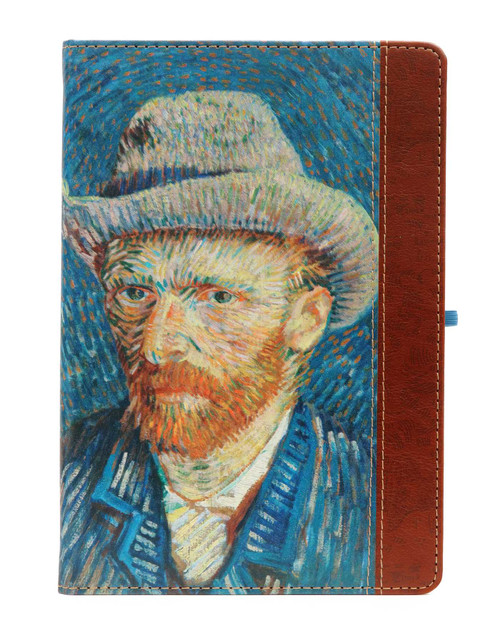 Van Gogh Self-Portrait with Grey Felt Hat Journal by Insights, 9798886631500