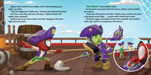 Spidey and His Amazing Friends: Pirate Plunder Blunder by Steve Behling, 9781368094412