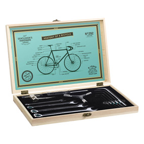 Bicycle Tool Kit in Wooden Box, 840214800757