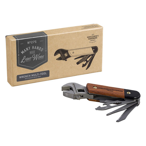 Wrench Multi-Tool, Wood, 840214804724