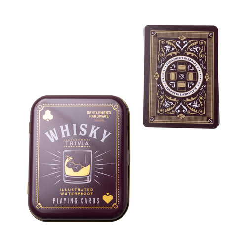 Whisky Trivia Playing Cards, 840214807732